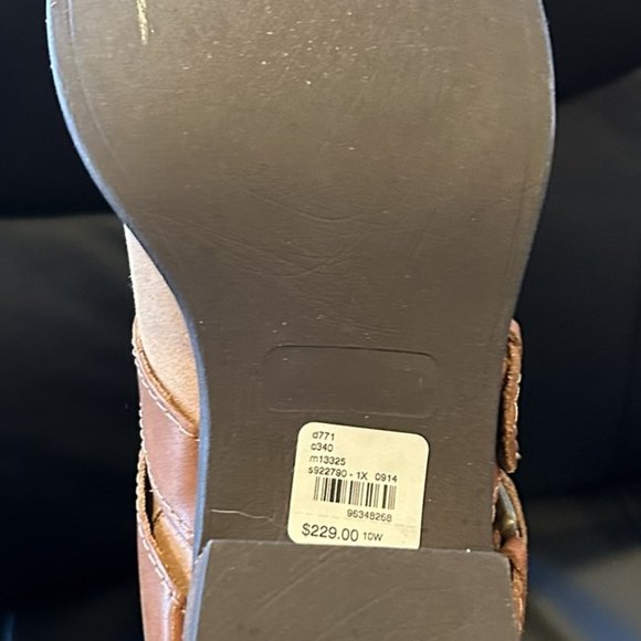 Lane Bryant LEATHER Wide Calf Boots *NEW* - Picture 4 of 5